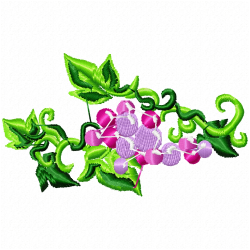 Flowers Embroidery Design 4